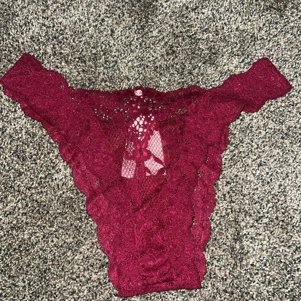 NWT Victory Secrets DREAM ANGELS Lace Brazilian Panty - Picture 2 of 4